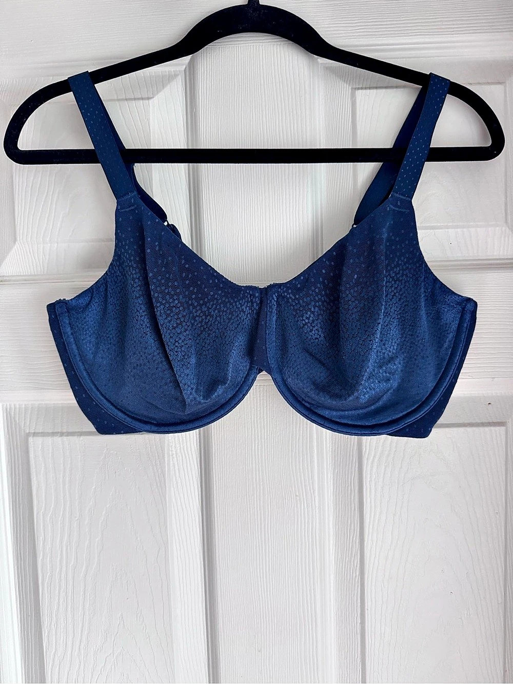 Wacoal Back Appeal Underwire Bra Blue 38DDD